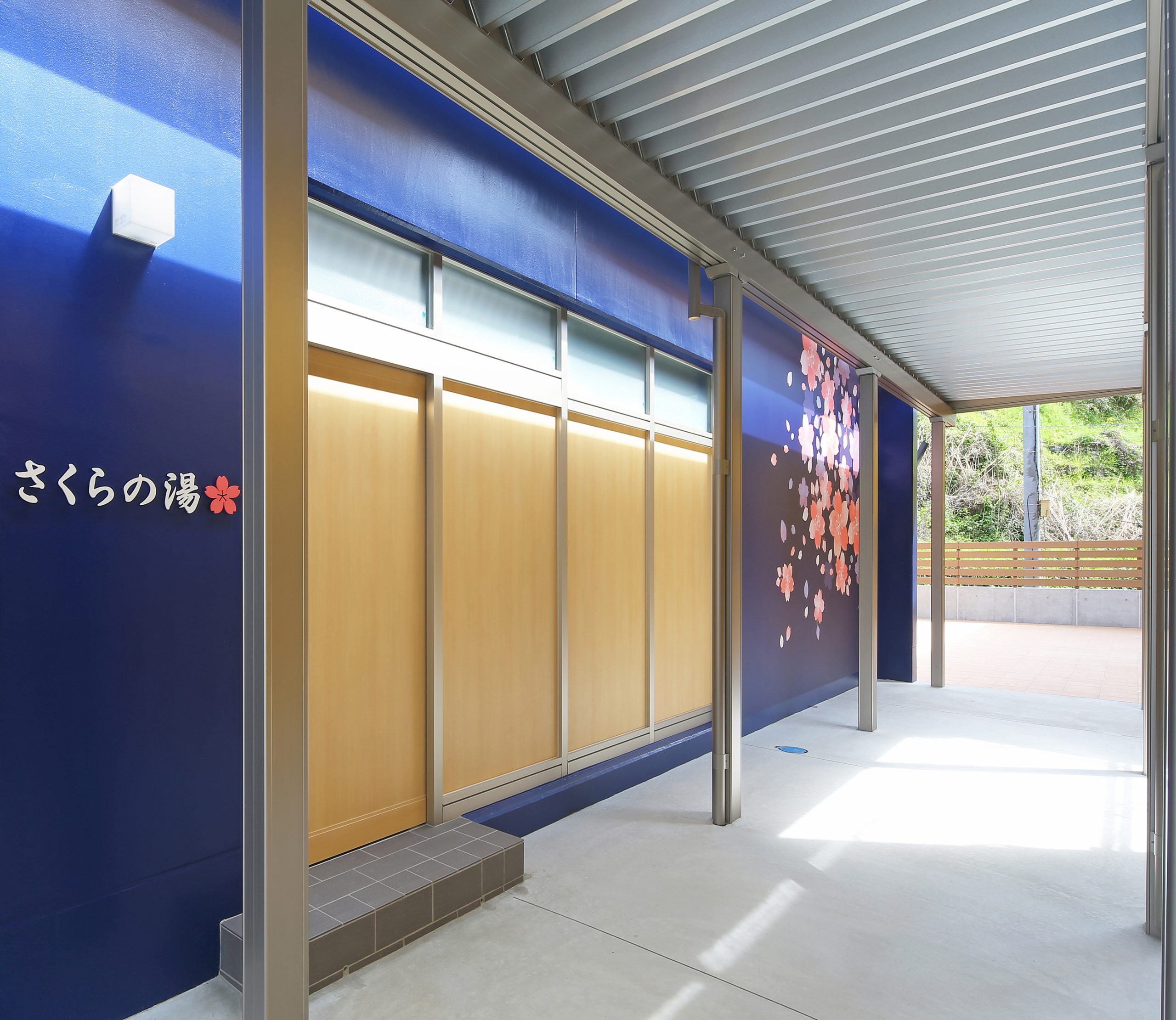 神村学園　寮浴室棟